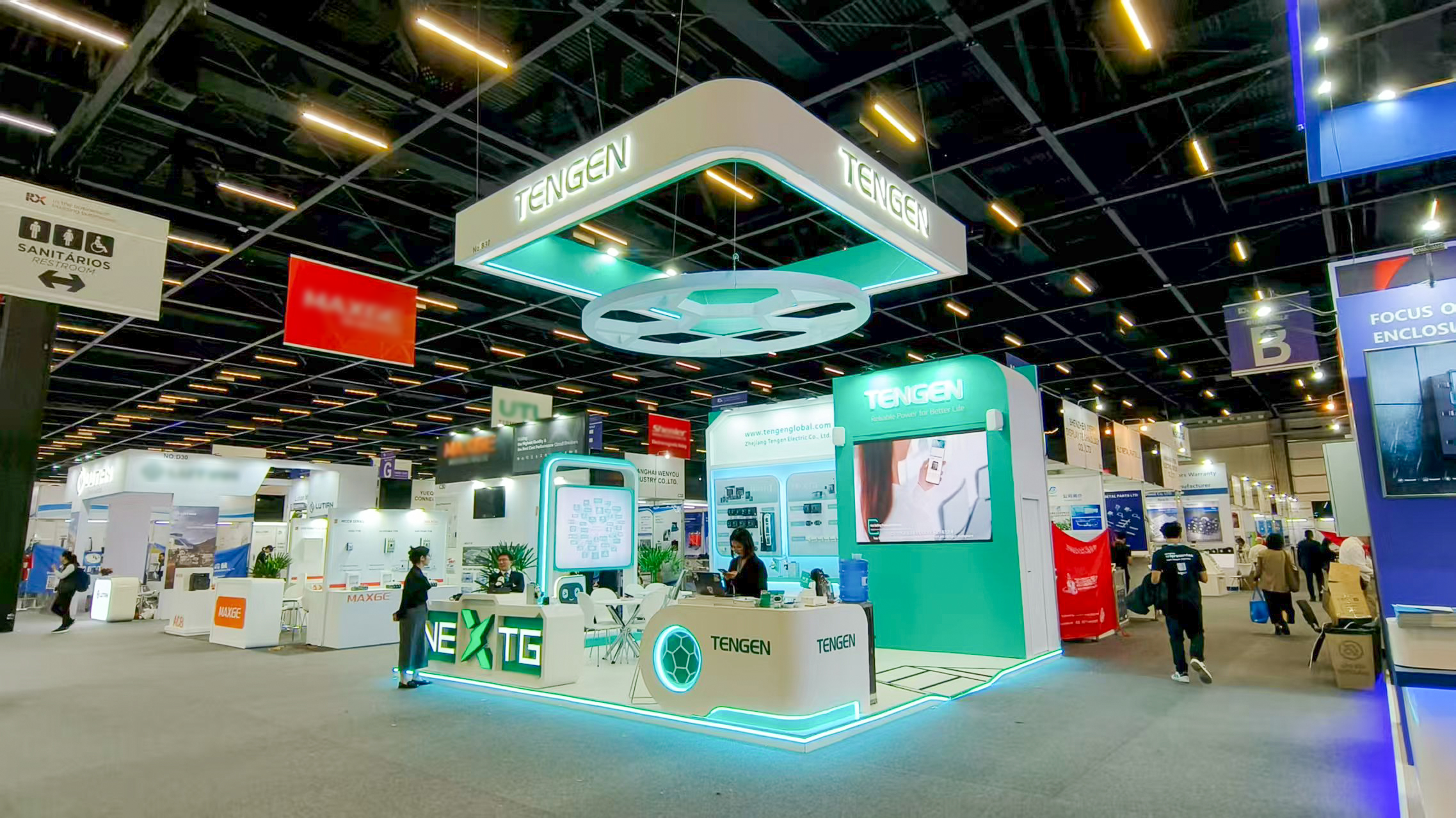 闪耀拉美丨pg电子亮相FIEE巴西国际电力展